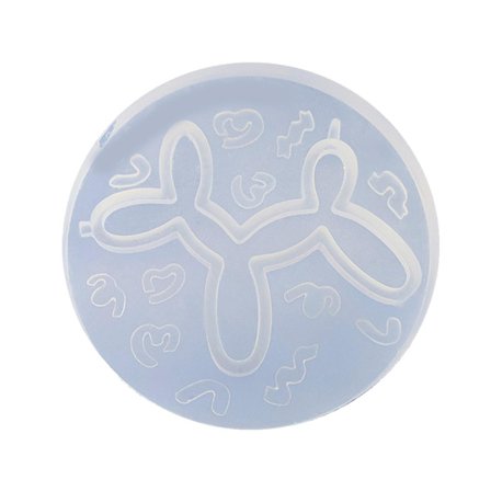 Ballong hund anheng UV krystall epoksy form håndlaget nøkkelring harpiks silikon form DIY håndverk smykker ornamenter støping