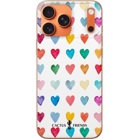 Yhteensopiva Puhelinkuori Apple Apple iPhone 17 Pro Max Cactus and Friends - Watercolor Love Grid