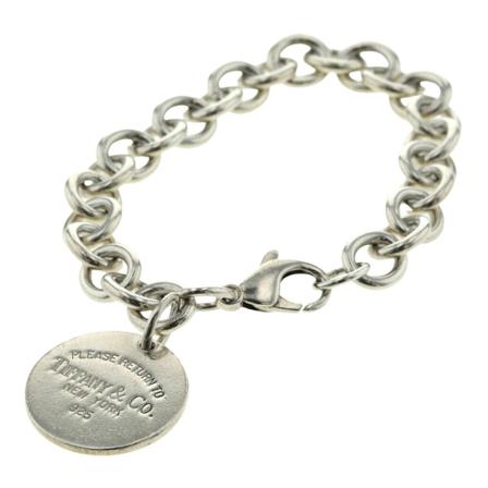 Tiffany & Co. Pre-owned, Bracelets Grijs, Dames, Maat:ONE Size