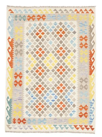 Kilim Afghan Old Style Rug Oriental Beige/Yellow (Wool, Afghanistan)