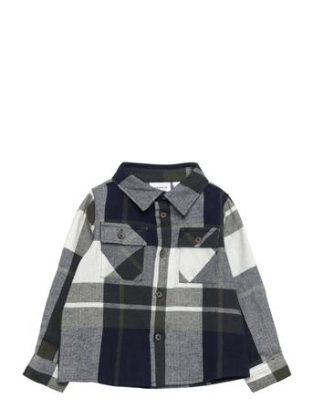 Nmmnorman Ls Shirt Skjorta Multi/mönstrad Name It