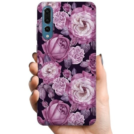 Kompatibelt Mobilskal till Huawei Huawei P20 Pro Blommor