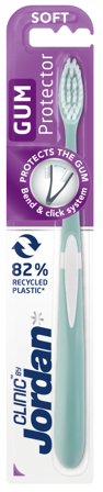 Jordan Tannbørste Gum Protect Soft, Assorterte farger, 1 stk.