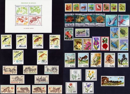 Flora/Fauna - Frimærkepakke - Postfrisk