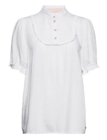 Nualma Ss Blouse White Nümph
