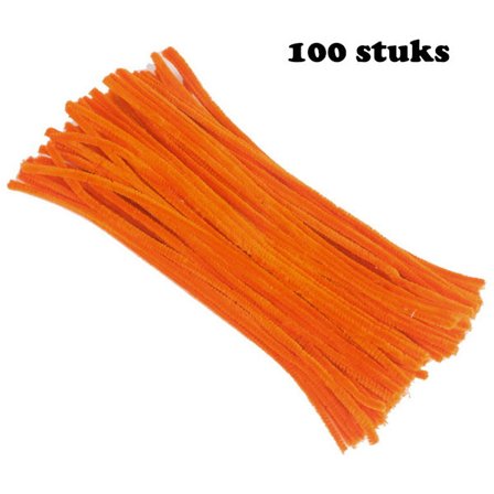 ING Piberensere 100 Stykker Chenille Tråd Hobby Håndværk 30 Cm Piberenser Håndværk Fleksible Piberensere og Voksne til Håndværk DIY Hobby og Kreativ