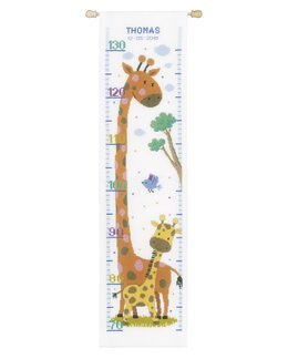 Broderikit Måttvepa Giraffer - Vervaco