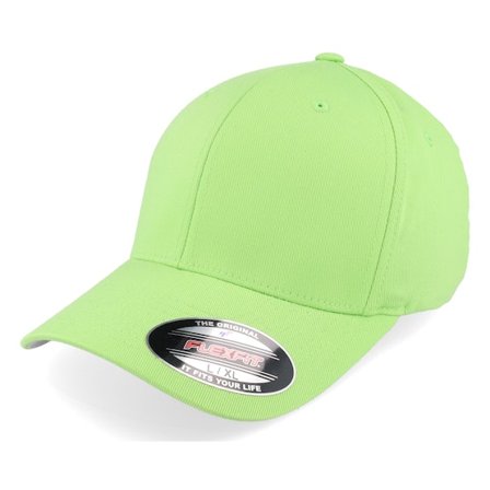 Flexfit - Wooly Combed Fresh Green Flexfit Flexfit Green Cap - @ Hatstore