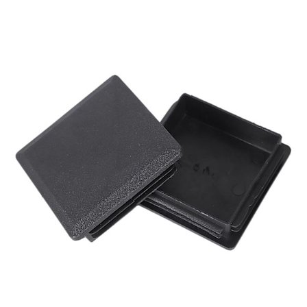 80mm X 80mm firkantede plastkorker rør rør innlegg endepropp 2 stykker (FMY)