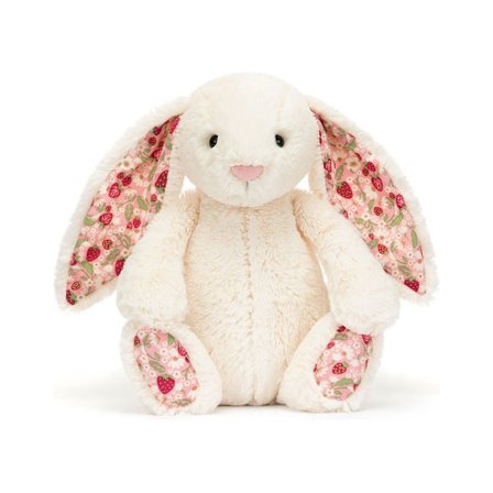 (Tidsbegränsat erbjudande) Jellycat Blossom Bunny Cherry mjukdjur medium 31 cm