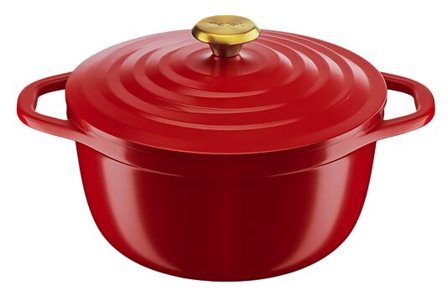 TEFAL Gryte Air 24cm 4,7l Rød