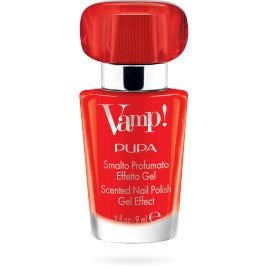 Pupa Vamp! Smalto Profumato Effetto Gel 201 Fire Red 9ml