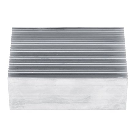1kpl Alumiininen Jäähdytyslevy LED-vahvistimelle Transistori IC-moduuli 100*69*36mm