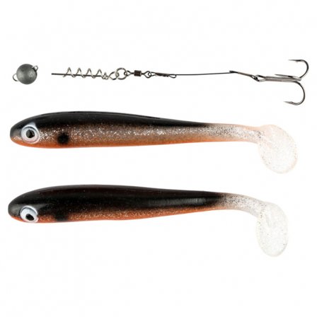 IFISH The Demon 15cm, 2-pack ink. Stinger & 5g Link Head - Silver