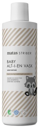Matas Striber Baby Alt-i-en Vask Uden Parfume, Skincare, Shampoo & Vask, Babyshampoo