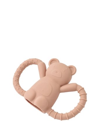 Liewood Magdalene Mr Bear Teether - Pink - ONE SIZE