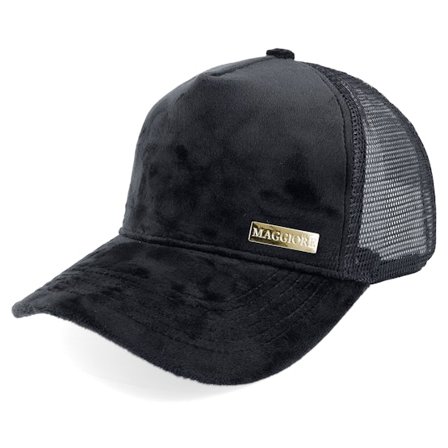 Maggiore - Schwarz trucker Cap - Unlimited Black Trucker @ Hatstore