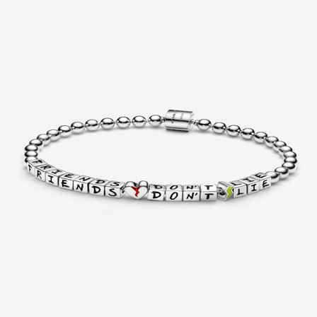 Pandora - Stranger Things - Friends Don't Lie Armbånd - Sterling Sølv