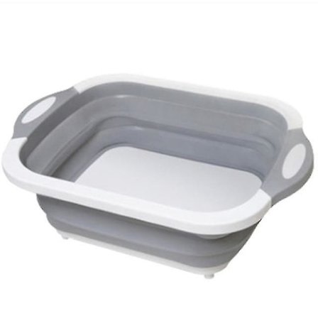 Multifunksjons Brett med Sammenleggbar Skjærebrett og Avrenningsstativ