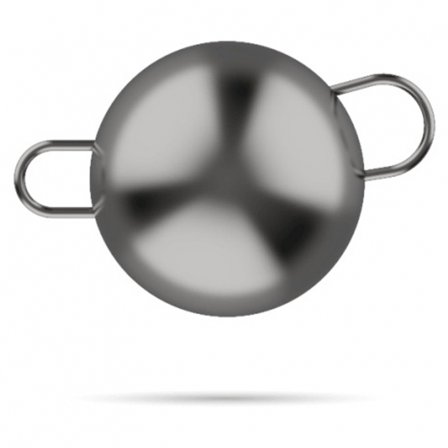 Jaeger Tungsten Cheburashka Sinker Natural (3-pack) - 7g