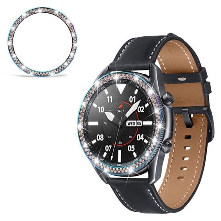 Samsung Galaxy Watch 3 (41mm) - Glänsande strass på urtavlan - Färgstark