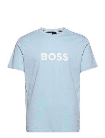 T-Shirt Rn Underwear Night & Loungewear Pyjama Tops Blå BOSS