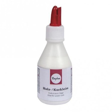 Træ- og korklim - Rayher - 100 ml - Optimal vedhæftning - Let at anvende - Kreative projekter