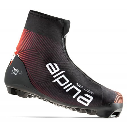 Alpina Race Classic Unisex Cross country and downhill ski boots Black 39