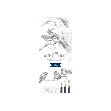 Sense blyantsæt blyanter 12-pak