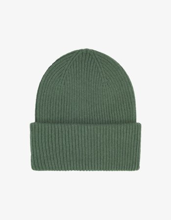 Merino Wool Hat - Emerald Green