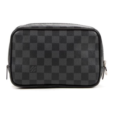 Louis Vuitton Vintage Pre-owned Toilet Pouch PM Sort, Dame Vintage Tasker, Størrelse: ONE Size