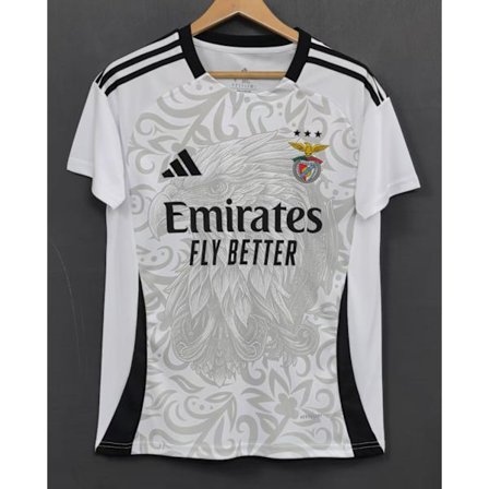 25-26 S.L. Benfica Hvit Special Edition Fotball T-skjorte S-2XL