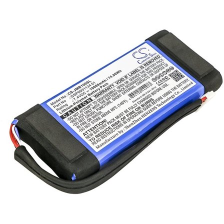 Batteri til høyttaler for JBL Boombox, JEM3316, JEM3317 osv.