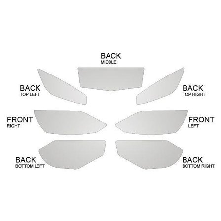 Zekler Zone Reflekssett for Zekler Zone Vernehjelm, Hodebeskyttelse