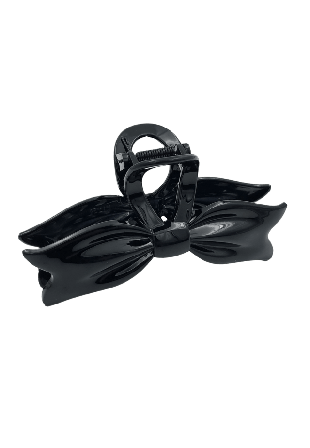 Complement Hårklämma Blank Formad Som En Rosett Accessoarer & tillbehör Dam Svart 7-10 liter