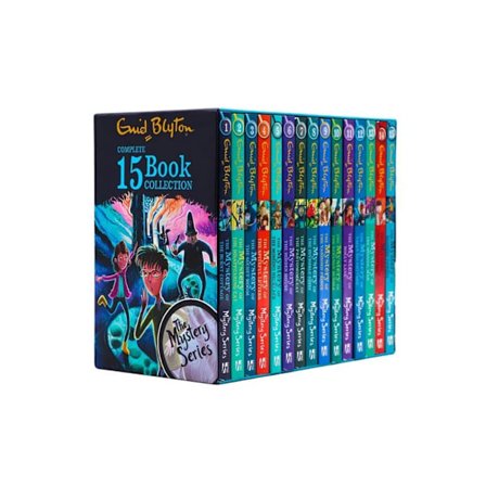 Enid Blyton Klassiska Mysterieböcker Serie 15 Böcker Box Set Samling