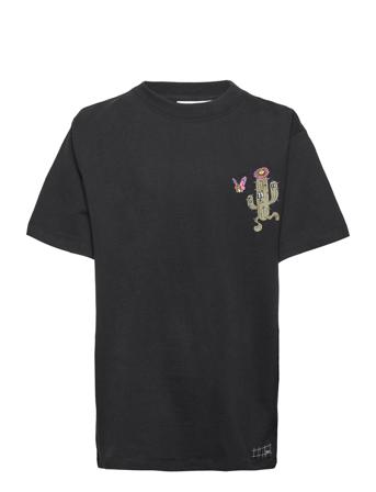 Rodney T-shirts Short-sleeved Svart Molo*Betinget Tilbud