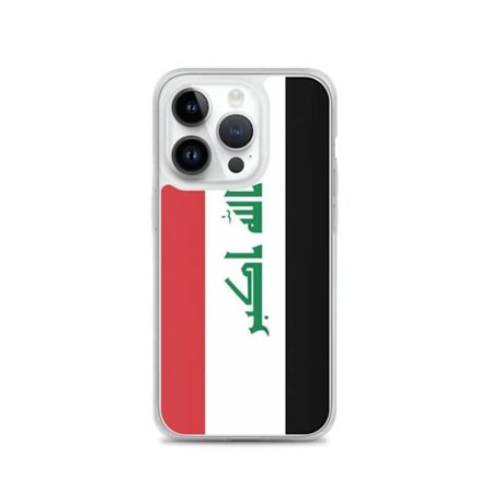 iPhone kuori - Irak - Lippu - Pehmeä - Monivärinen - Yhteensopiva iPhone 14 Pro