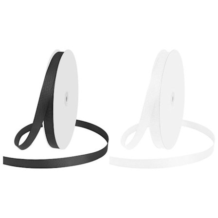 Grosgrain Ribbon Black Ribbon White Ribbon