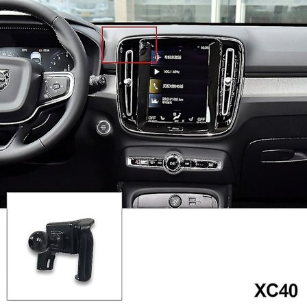 Autokohtainen puhelinpidike Volvo Xc40 Xc60 S90 V90 S60 V60 2018 2019 202 (XC40:lle)
