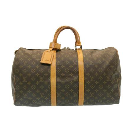 Louis Vuitton Vintage, Pre-owned Keepall 50 Bruin, Dames, Maat:ONE Size