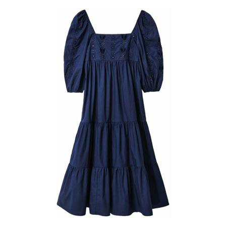 Desigual, Dresses Niebieski, Kobieta, Rozmiar: XL