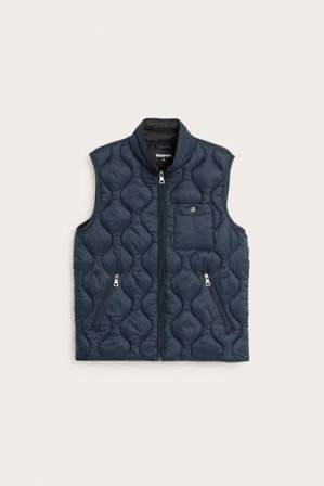 Kappahl | Quiltad väst | Mörkblå