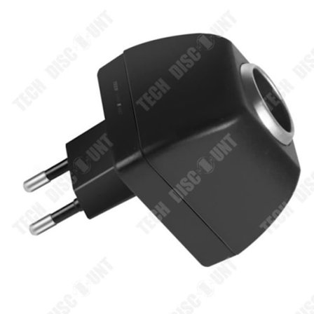 Elutryckare - TD - 220V till 12V - Multi-skydd - Kompatibel med utrustning - Svart ABS-hölje