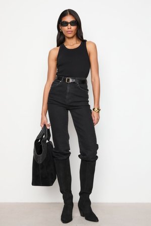 CAMILLA PIHL - Luca - Washed Black - 34Jeans