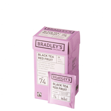 Bradley ́s Svart Te Red Fruit 50 g