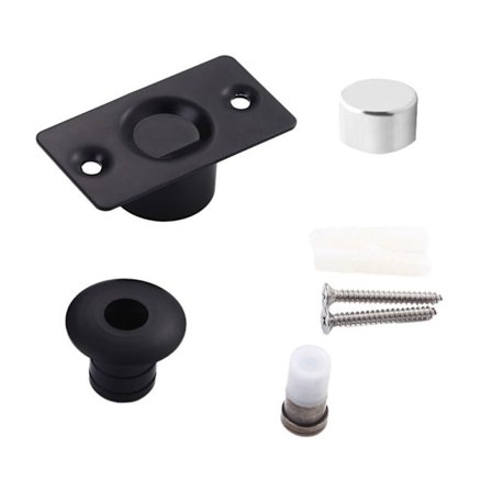 Dørstopper Magnetisk dørholder SVART