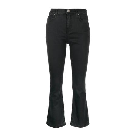 Pinko - Flare Jeans - Svart - Dam - Storlek: W25, Dam, Storlek: W25