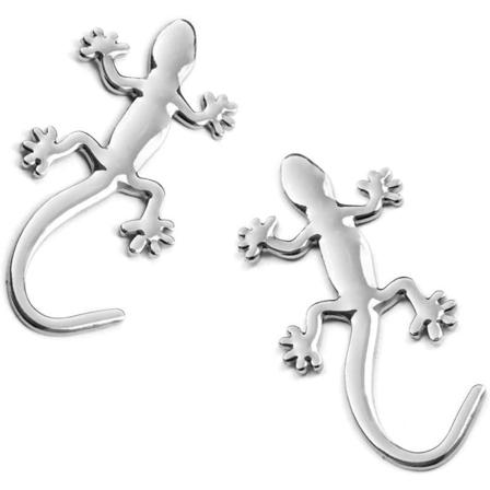 /#/3D Metall Gecko Logo Bilmerke Emblem Klistremerke Solid Bilmerke Klistremerke/#/