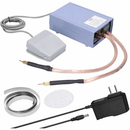 18650 Punktsveiser 5000W 6200mAH, 0-800A Bærbar Strøminnstillbar Punktsveiser for 18650 Batterier